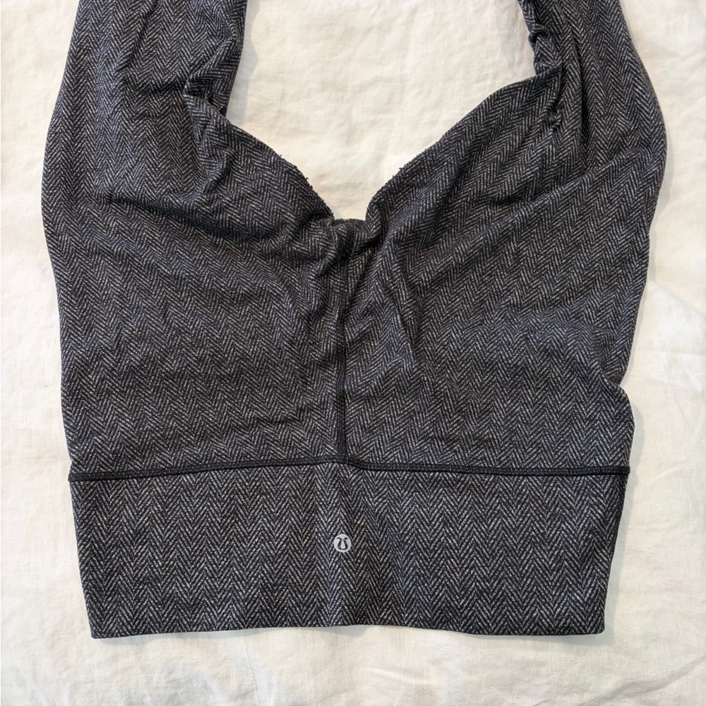 lululemon athletica Black and Gray Leggings